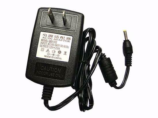 ACP OEM Power AC Adapter Compatible QES-002, 12V 2A 2.5/0.7mm, US 2-Pin, New