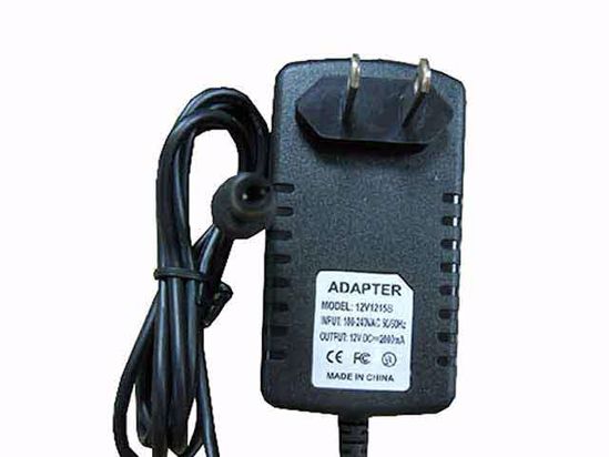 ACP OEM Power AC Adapter Compatible 12V1215B, 12V 2A 5.5/2.1mm, US 2-Pin, New