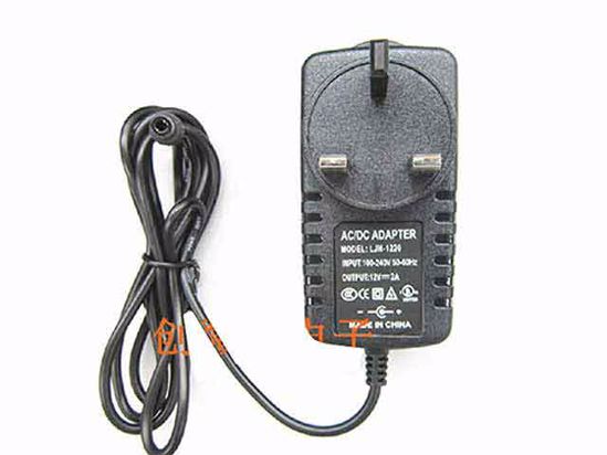 ACP OEM Power AC Adapter Compatible LJH-1220, 12V 2A 5.5/2.5mm, UK 3-Pin, New