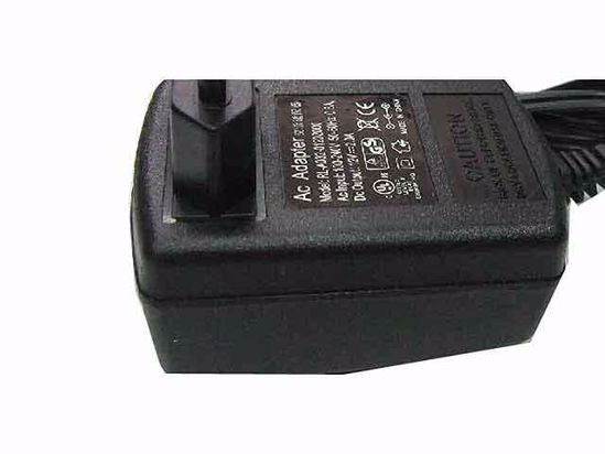 ACP OEM Power AC Adapter Compatible PTH-2012 B-S, 12V 2A 5.5/2.5mm, UK 3-Pin, New