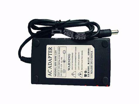 ACP OEM Power AC Adapter Compatible HN-60W-12V, 12V 4A 5.5/2.5mm, C14, New