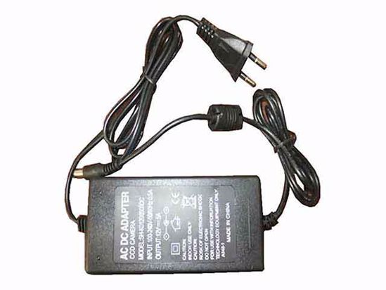 ACP OEM Power AC Adapter Compatible SH-K01200500OC, 12V 5A 5.5/2.5mm, EU 2-Pin, New