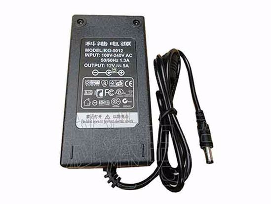 ACP OEM Power AC Adapter Compatible KG5012, 12V 5A 5.5/2.5mm, C14, New