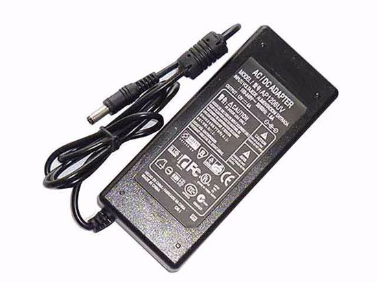 ACP OEM Power AC Adapter Compatible AP1206UV, 12V 6A 5.5/2.5mm, 3-Prong, New