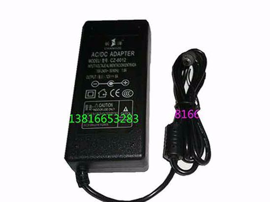 ACP OEM Power AC Adapter Compatible CZ-6012, 12V 6A 5.5/2.5mm, 3-Prong, New