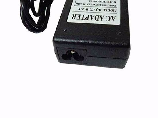 ACP OEM Power AC Adapter Compatible HQ-72W-24V, 24V 3A 5.5/2.5mm, 3-Prong, New