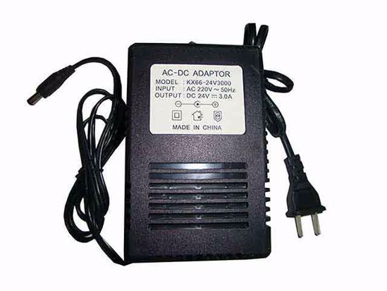 ACP OEM Power AC Adapter Compatible KX66-24V3000, 24V 3A 5.5/2.1mm, New