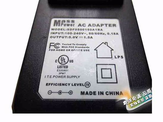 ACP OEM Power AC Adapter Compatible SDF0500150A1BA, 5V 1.5A 2.5/0.7mm, New