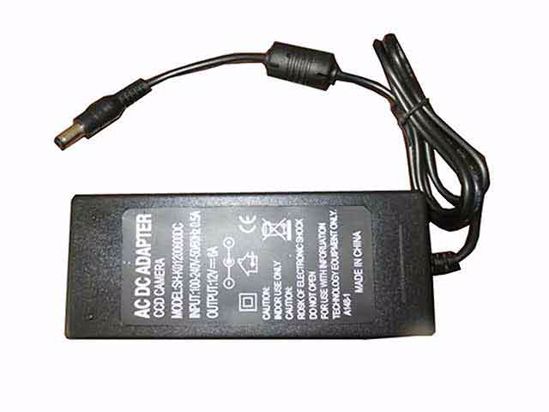 ACP OEM Power AC Adapter Compatible SH-K01200600DC, 12V 6A 5.5/2.5mm, C14, New