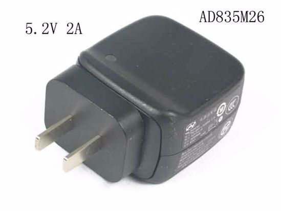 ACP OEM Power AC Adapter Compatible AD835M26, 5.2V 2A, US 2-Pin Plug