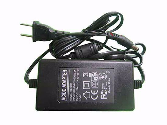 ACP OEM Power AC Adapter Compatible NG-24020, 24V 2A 5.5/2.1mm, New