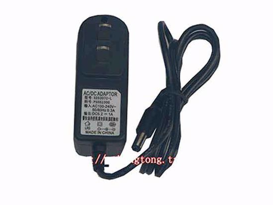 ACP OEM Power AC Adapter Compatible SD5307C-L, 5V 1A 5.5/2.5mm, US 2-Pin, New