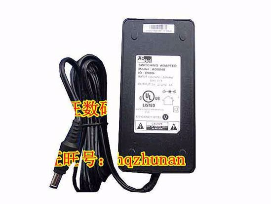 ACP OEM Power AC Adapter Compatible AD8048, 5V 4A 5.5/2.1mm, 2-Prong, New