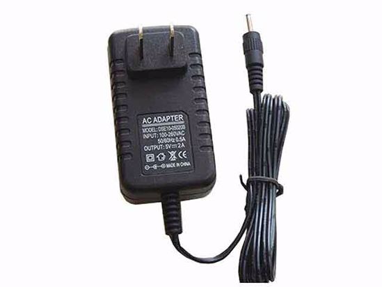 ACP OEM Power AC Adapter Compatible DSE10-05020B, 5V 2A 2.5/0.7mm, US 2-Pin, New