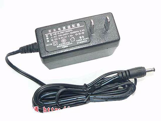 ACP OEM Power AC Adapter Compatible HB15-090150SPA, 9V 1.5A 4.0/1.7mm, US 2-Pin, New