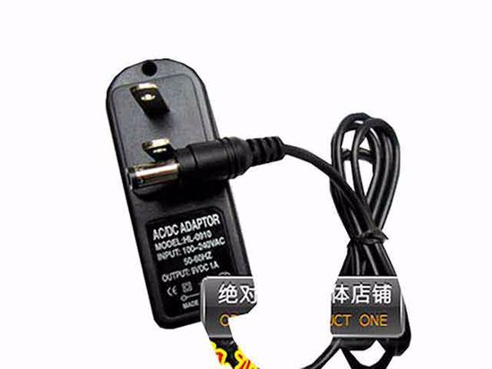 ACP OEM Power AC Adapter Compatible HL-0910, 9V 1A 2.5/0.7mm, US 2-Pin, New