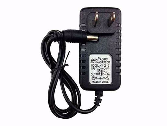 ACP OEM Power AC Adapter Compatible HY-0910, 9V 1A 5.5/2.5mm, US 2-Pin, New