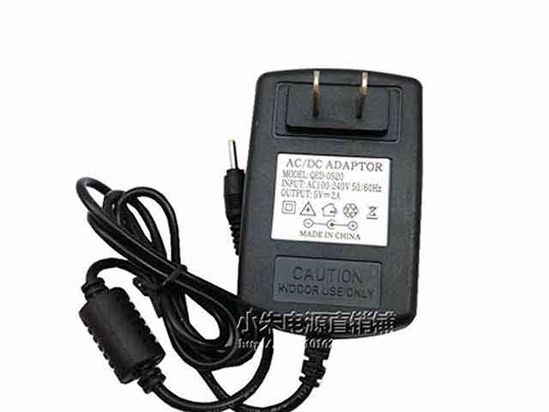 ACP OEM Power AC Adapter Compatible QED-0520, 5V 2A 2.5/0.7mm, US 2-Pin, New