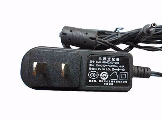 ACP OEM Power AC Adapter Compatible SMS-01050200-S06, 5V 2A 3.5/1.35mm, US 2-Pin, New