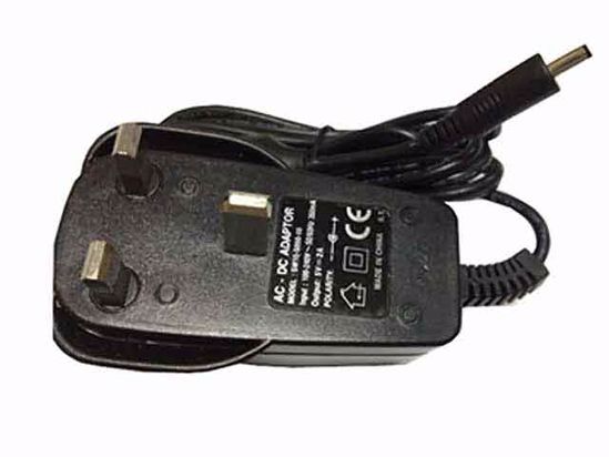 ACP OEM Power AC Adapter Compatible SW10-5050-10, 5V 2A 3.5/1.35mm, UK 3-Pin, New