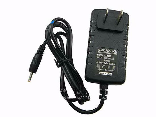 ACP OEM Power AC Adapter Compatible SX-1210, 5V 2A 2.5/0.7mm, US 2-Pin, New