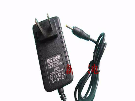 ACP OEM Power AC Adapter Compatible W-0502, 5V 2A 2.5/0.7mm, US 2-Pin, New