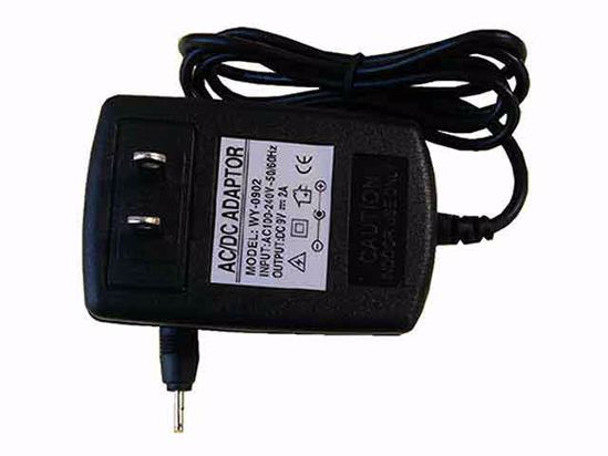 ACP OEM Power AC Adapter Compatible WY-0902, 9V 2A 2.5/0.7mm, US 2-Pin, New