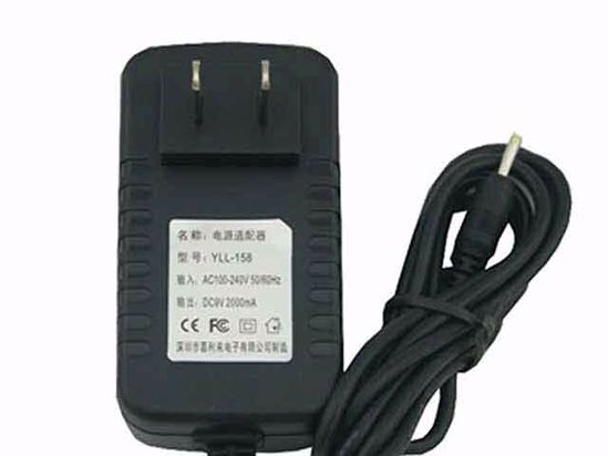 ACP OEM Power AC Adapter Compatible YLL-158, 9V 2A 2.5mm, US 2-Pin, New