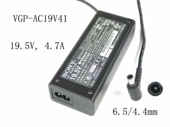 Sony Vaio VPCEA Series AC Adapter- Laptop 148753041, 19.5V, 4.7A