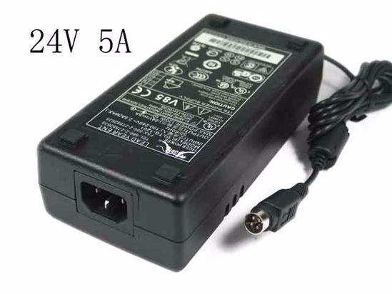 Tiger Power TG-1201 AC Adapter 20V Above 24V 5A, P3 4=