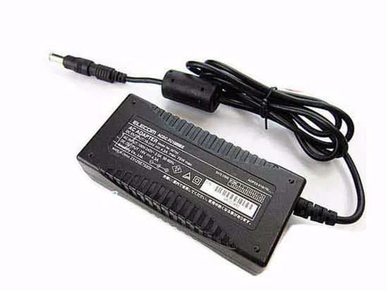 ELECOM ADP23-016 AC Adapter- Laptop 16V 4.3A, 6.0/4.3mm W/Pin, 2-Prong