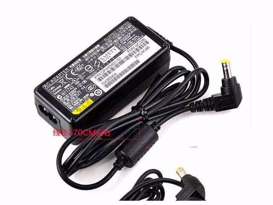 Fujitsu Common Item (Fujitsu / Fujitsu Siemens) AC Adapter- Laptop 19V 3.42A, 5.5/2.5mm,