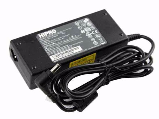 HIPRO HP-A0904A3 AC Adapter- Laptop 19V 4.74A, 5.5/2.5mm, 3-Prong