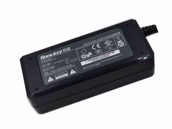 Huntkey HKA06024020-7A AC Adapter 20V Above 24V 2A, 5.5/2.5mm, 2-Prong