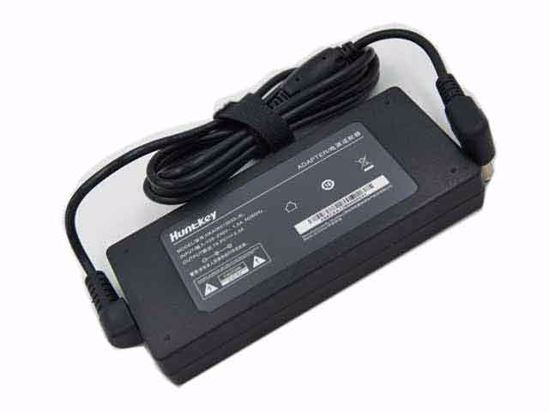 Huntkey HKA06519533-8L AC Adapter- Laptop 19.5V 3.34A, 6.0/4.3mm W/Pin, 2-Prong