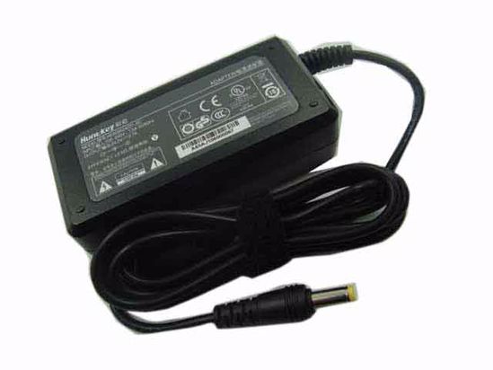 Huntkey HKA06524027-6C AC Adapter 20V Above 24V 2.7A, 5.5/2.5mm, 3-Prong