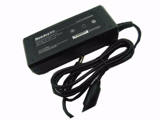 Huntkey HKA07524030-6A AC Adapter 20V Above 24V 3A, 5.5/2.5mm, 3-Prong