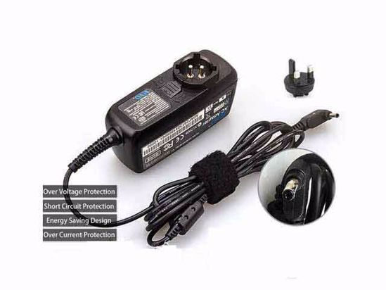 KFD 190210 30110 AC Adapter- Laptop 19V 2.1A, 3.0/1.1mm, UK 3P