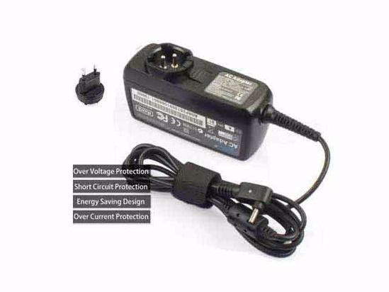 KFD 190237 30100 AC Adapter- Laptop 19V 2.37A, 3.0/1.0mm, EU 2P