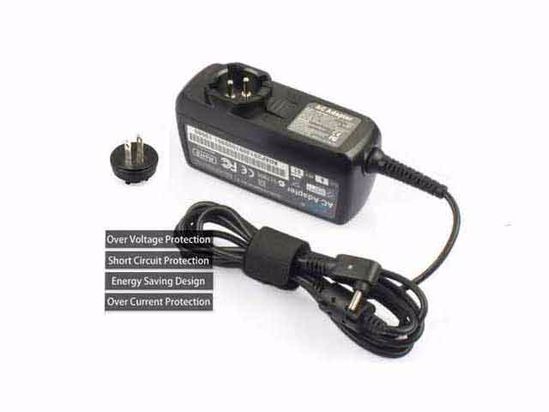 KFD 190237 30100 AC Adapter- Laptop 19V 2.37A, 3.0/1.0mm, US 2P