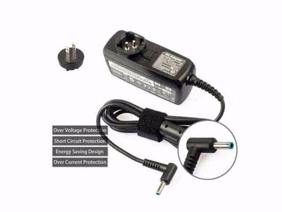 KFD 195231 45300 AC Adapter- Laptop 19.5V 2.31A, 4.5/3.0mm W/Pin, US 2P