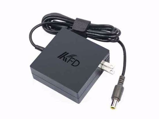 KFD Q90A-20V/4.5A AC Adapter 20V Above 20V 4.5A, 7.9/5.5mm W/Pin, US 2P