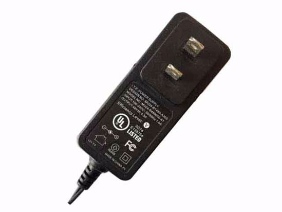 LEI / Leader MU24-B1480-A30S AC Adapter 20V Above 48V 0.5A, 5.5/3.0mm W/Pin, US 2P