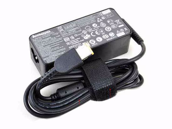 Lenovo Common Item (Lenovo) AC Adapter 20V Above 20V 2.25A, Rectangular Tip W/Pin, 3-P