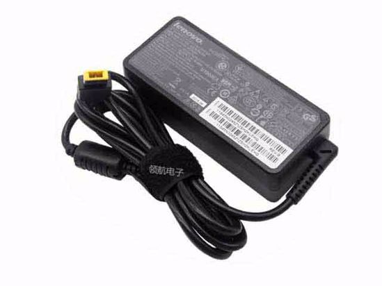 Lenovo Common Item (Lenovo) AC Adapter 20V Above 20V 3.25A, Rectangular Tip W/Pin, 3-P