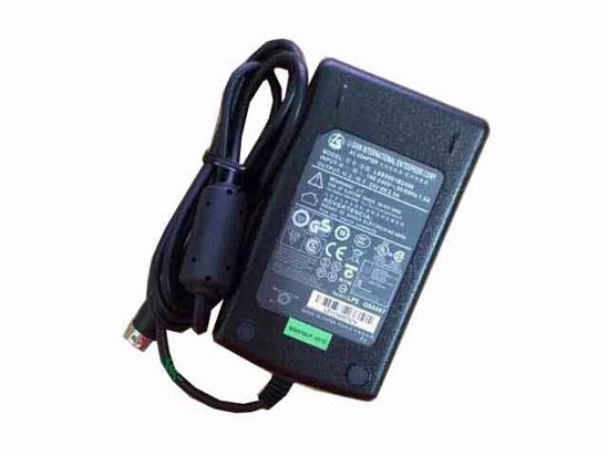 Li Shin LSE9901B2460 AC Adapter 20V Above 24V 2.5A, 3P P1=V