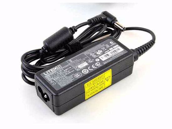 LITE-ON PA-1400-12 AC Adapter- Laptop 19V 2.1A, 5.5/1.7mm, 3-Prong