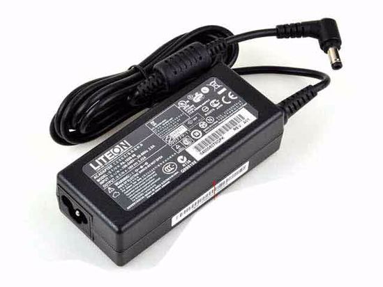 LITE-ON PA-1650-66 AC Adapter- Laptop 19V 3.42A, 5.5/2.5mm, 3-Prong