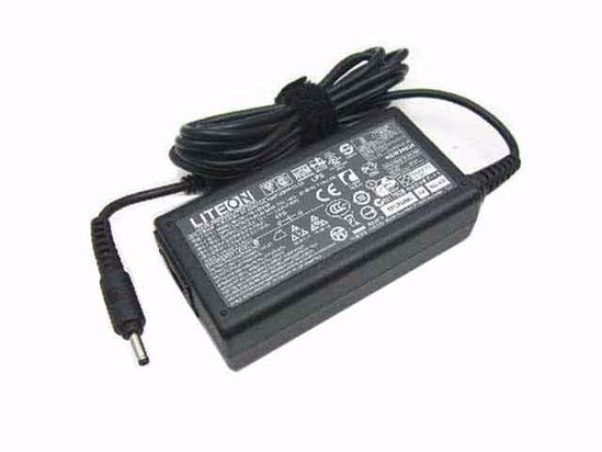 LITE-ON PA-1650-69 AC Adapter- Laptop 19V 3.42A, 3.0/1.1mm, 3-Prong