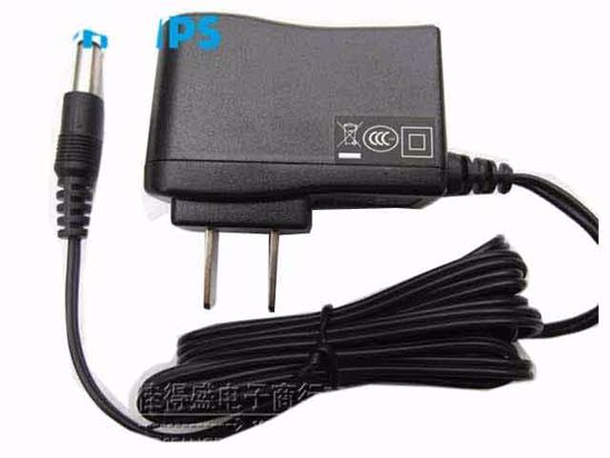 Philips Common Item (Philips) AC Adapter 20V Above 21V 0.2A, 5.5/2.1mm, US 2P